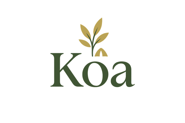 Give me a attractive logo for Koa